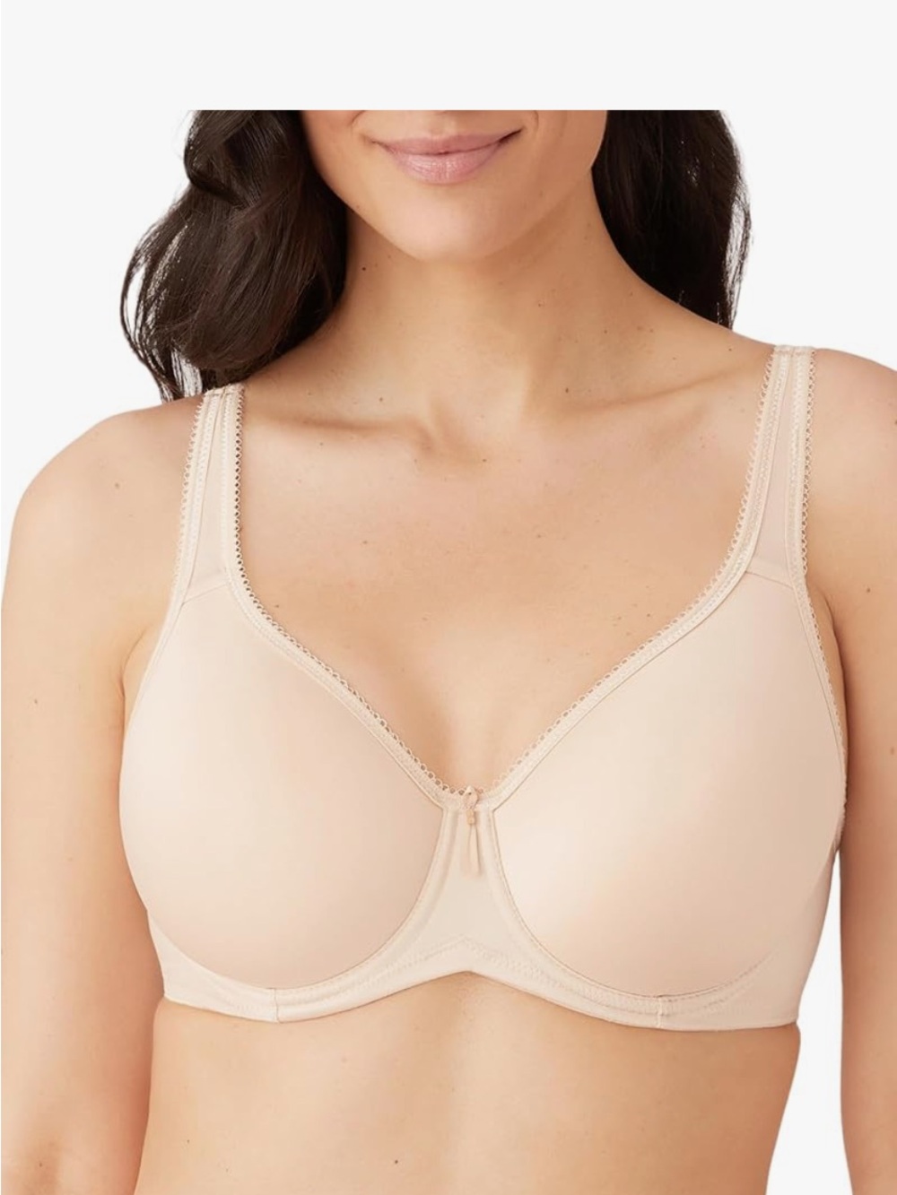 Wacoal Basic Beauty Spacer Underwire T-Shirt Bra natural nude color